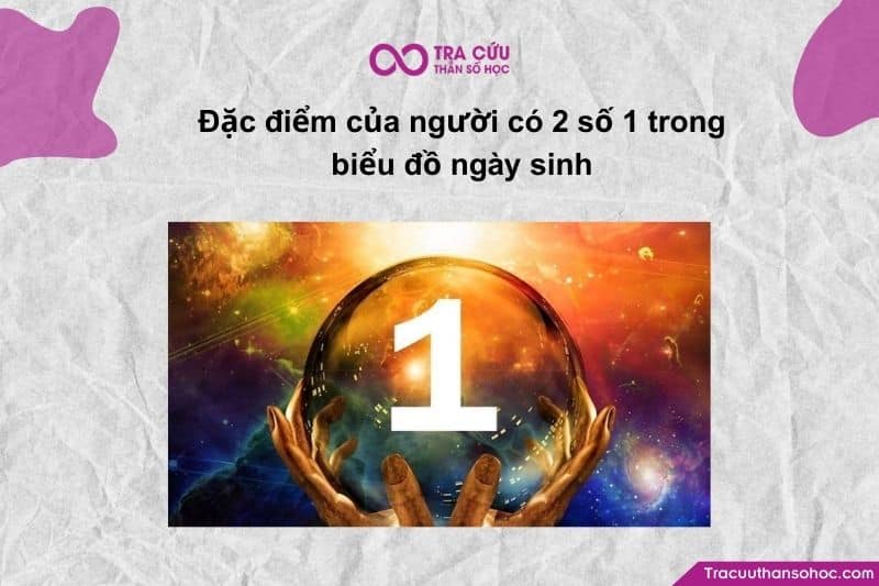 Đặc điểm của người có 2 số 1 ở trong biểu đồ ngày sinh Đặc điểm của người có 2 số 1 ở trong biểu đồ ngày sinh